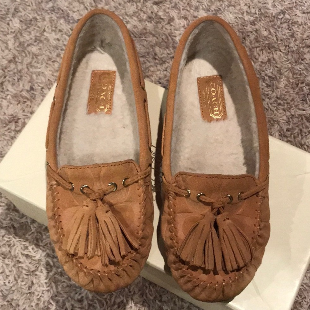 Coach Anita moccasin size 6 - Picture 2 of 6